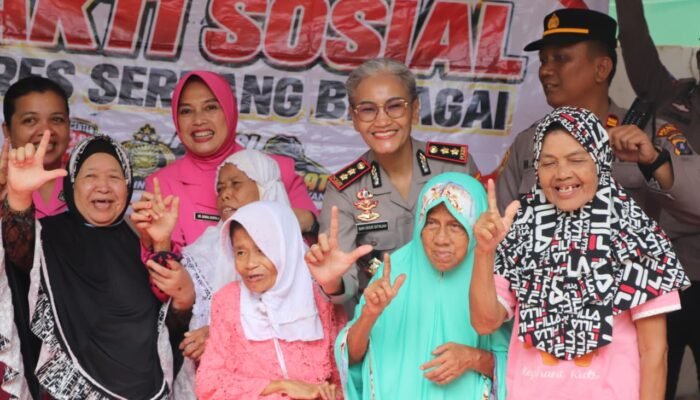 Perkuat Kepedulian Kemanusiaan, Kapolres Sergai Kunjungi Yayasan Nurul Jannah Wreda