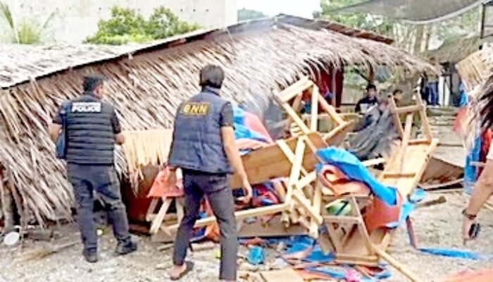 Polres Binjai dan BNNK Tindak 12 Lokasi Diduga Sarang Narkoba, 10 Gubuk Dirobohkan dan Dibakar