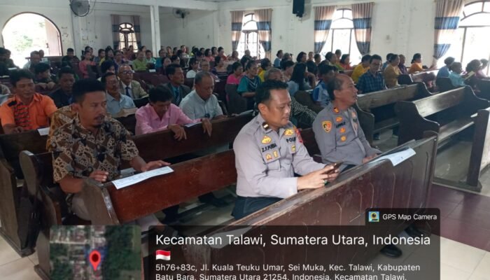 Polres Batu Bara Gelar Minggu Kasih di Sejumlah Gereja, Perkuat Kemitraan dengan Masyarakat