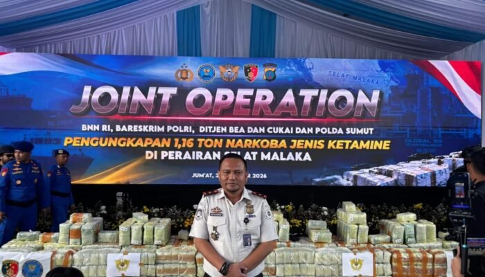 Imigrasi Belawan Dukung Pengungkapan 1,16 Ton Ketamine, Perkuat Perang terhadap Narkoba